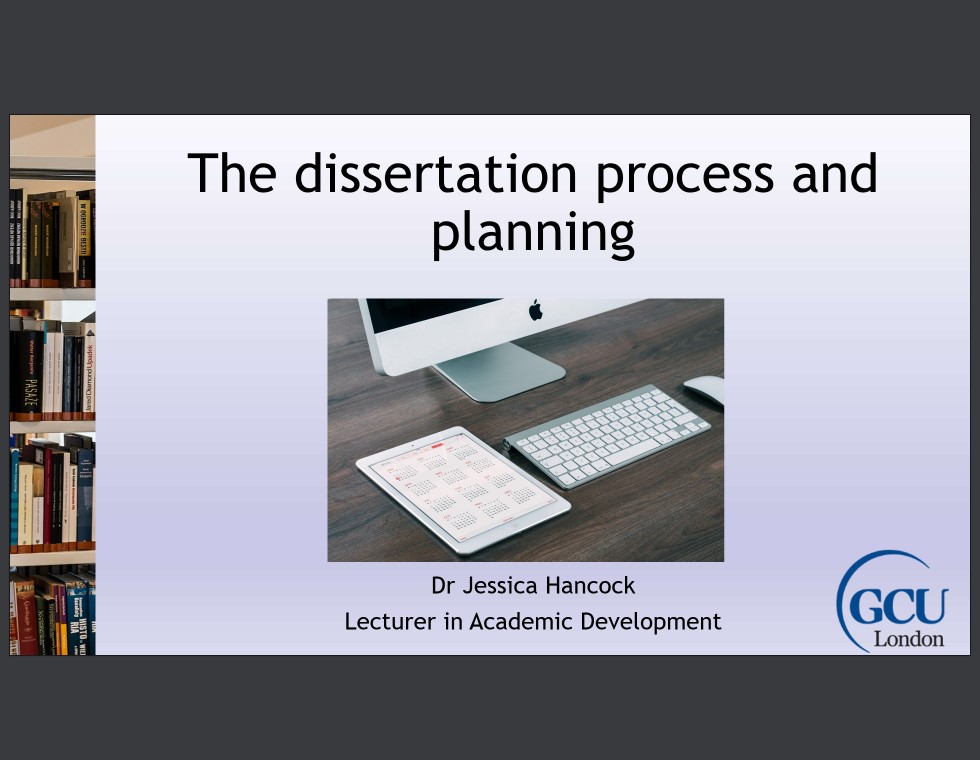 Videos to develop dissertation writing