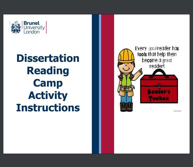 Reading Camp Resources