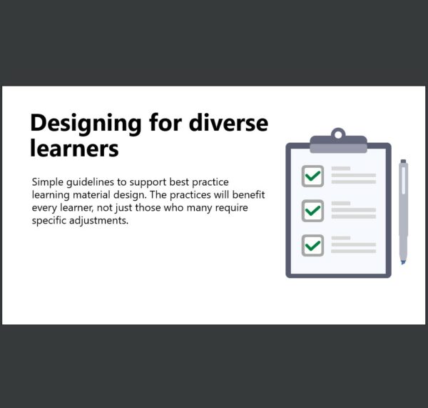 Designing for Diverse Learners