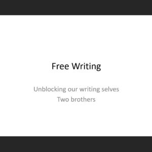 Free writing