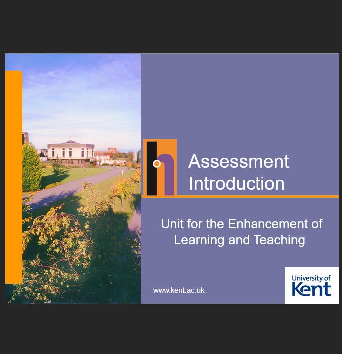 Assessment Introduction workshop