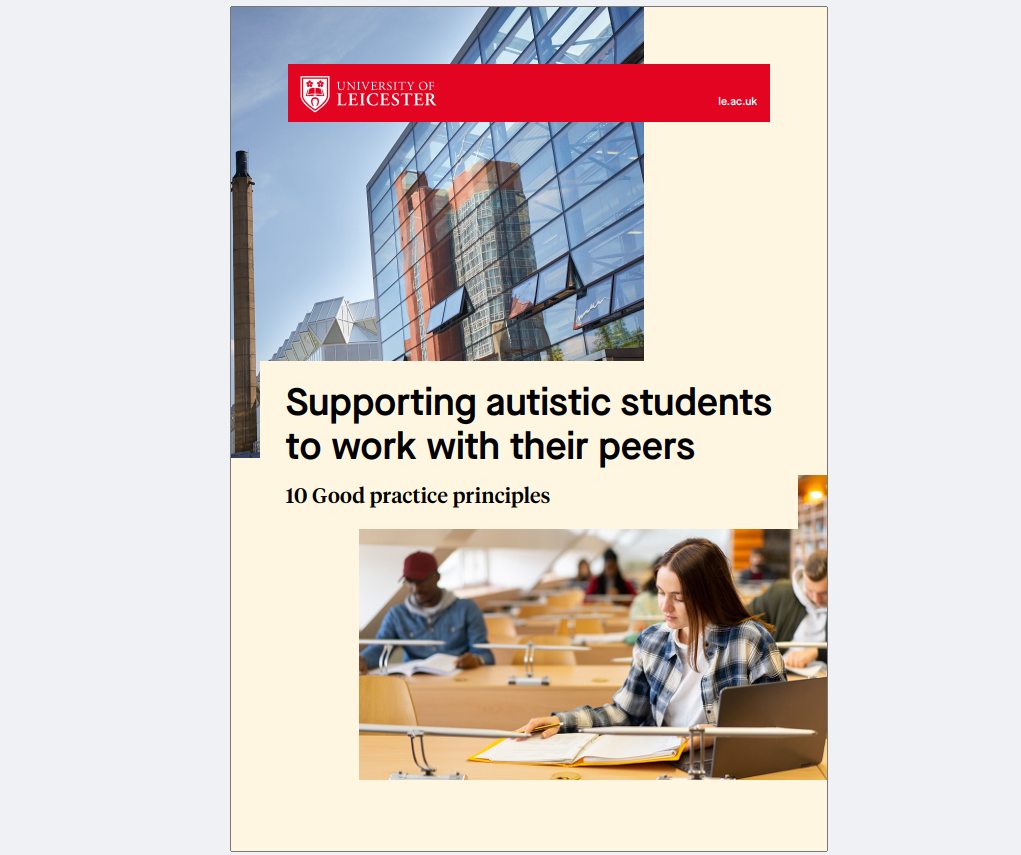 Supporting autistic students to work with their peers – 10 good practice principles