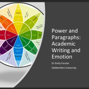 Academic writing and emotion slides