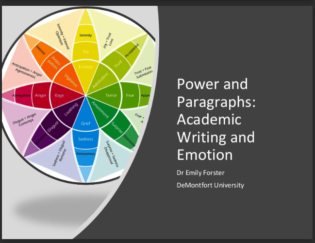 LD@3: Academic writing and emotion