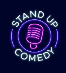 stand up comedy with a microphone