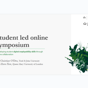 Student led online symposium
