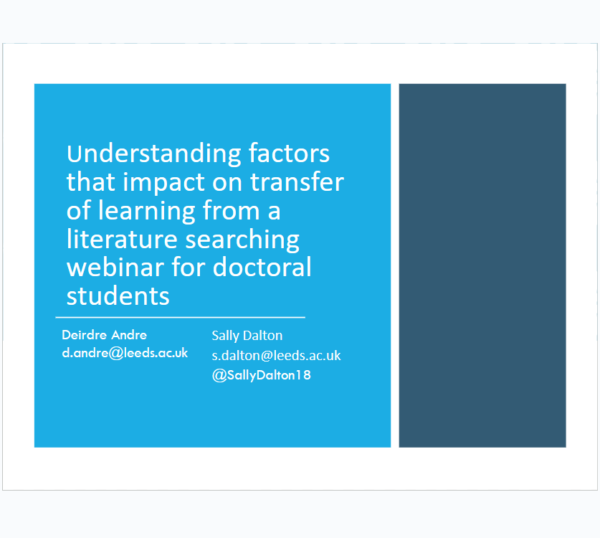 factors that impact on transfer of learning